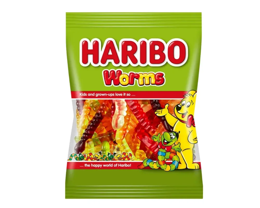 Haribo Worms Candy 80gm