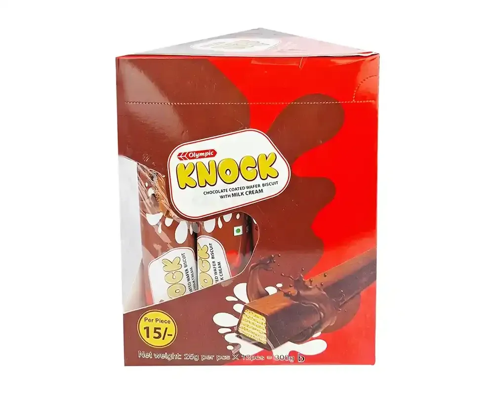 Olympic Knock Milk Wafer Biscuit 300gm