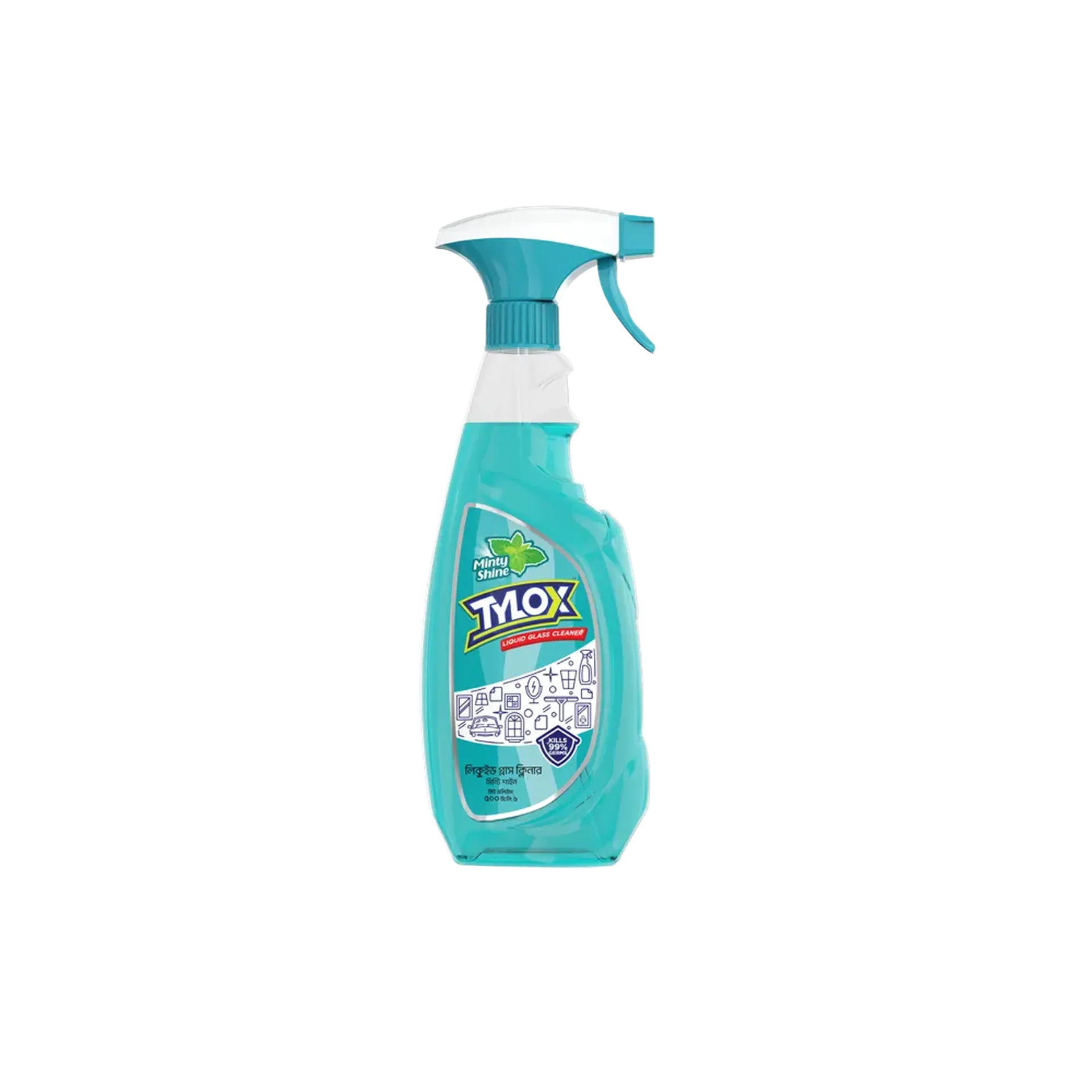 Tylox Glass Cleaner Minty Shine 500ml