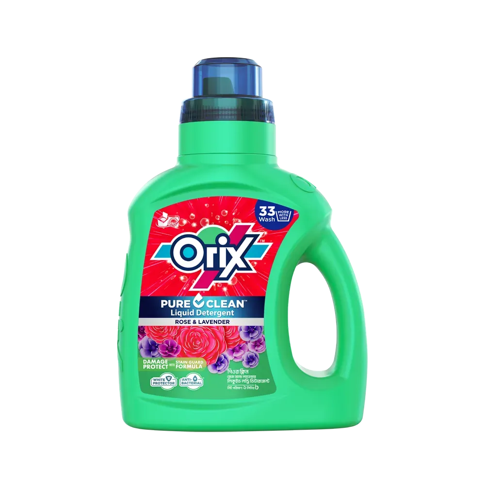 Orix Liquid Detergent Rose & Lavender 1Ltr.