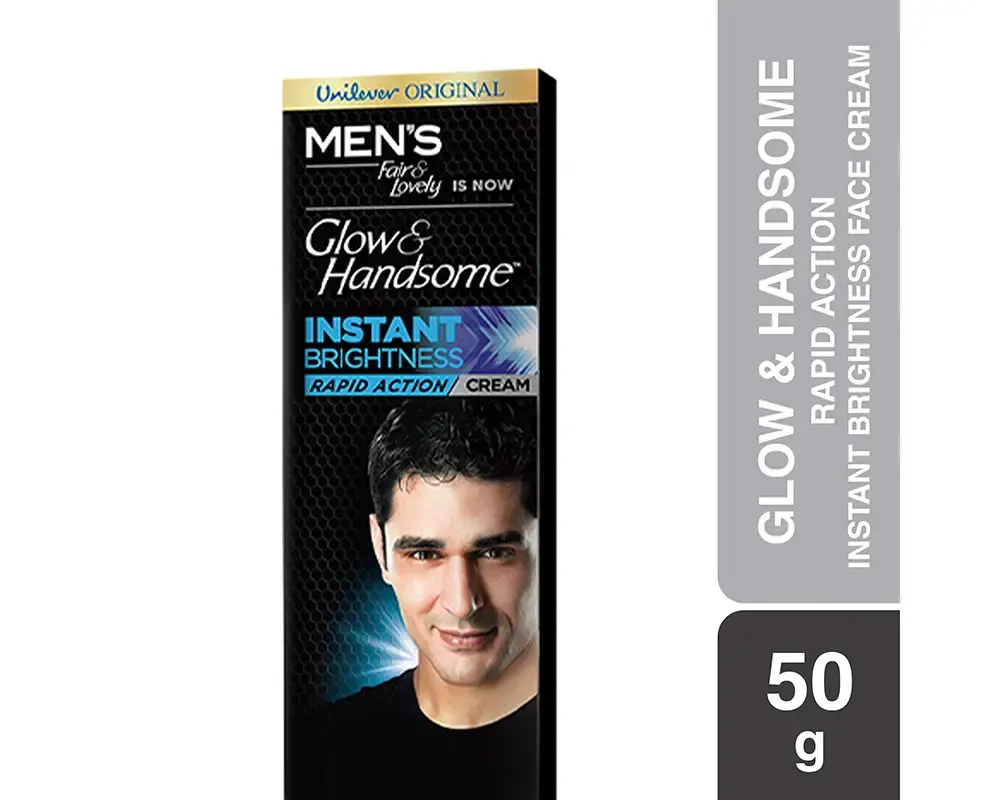 Glow & Handsome Men Instant Brightness Cream 50gm